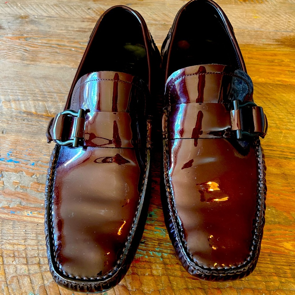 Ferragamo Cabo Calf leather driver